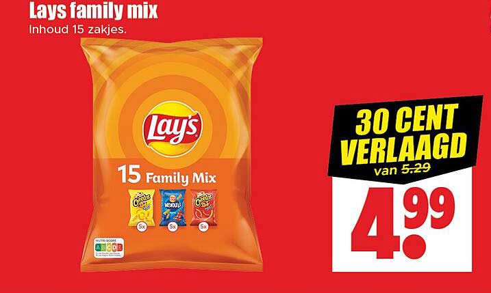 Lays family mix