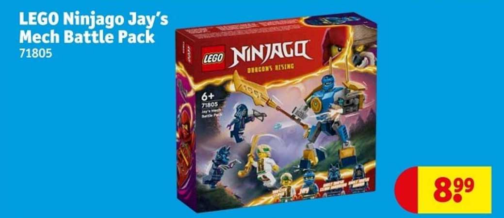 LEGO Ninjago Jay’s Mech Battle Pack 71805
