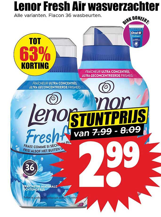 Lenor Fresh Air wasverzachter