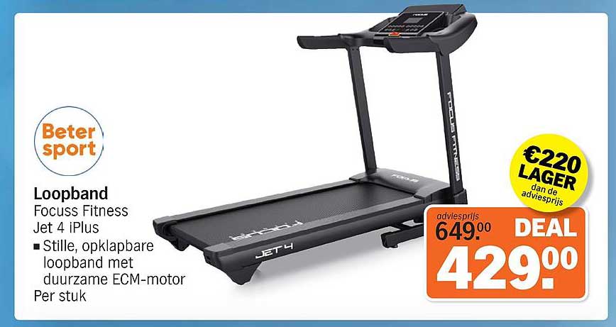 Loopband Focus Fitness Jet 4 Plus