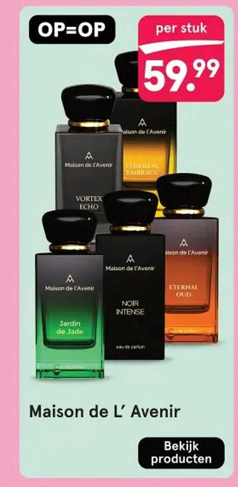 Maison de L' Avenir per stuk 59.99