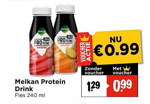 Melkan Protein Drink Fles 240 ml