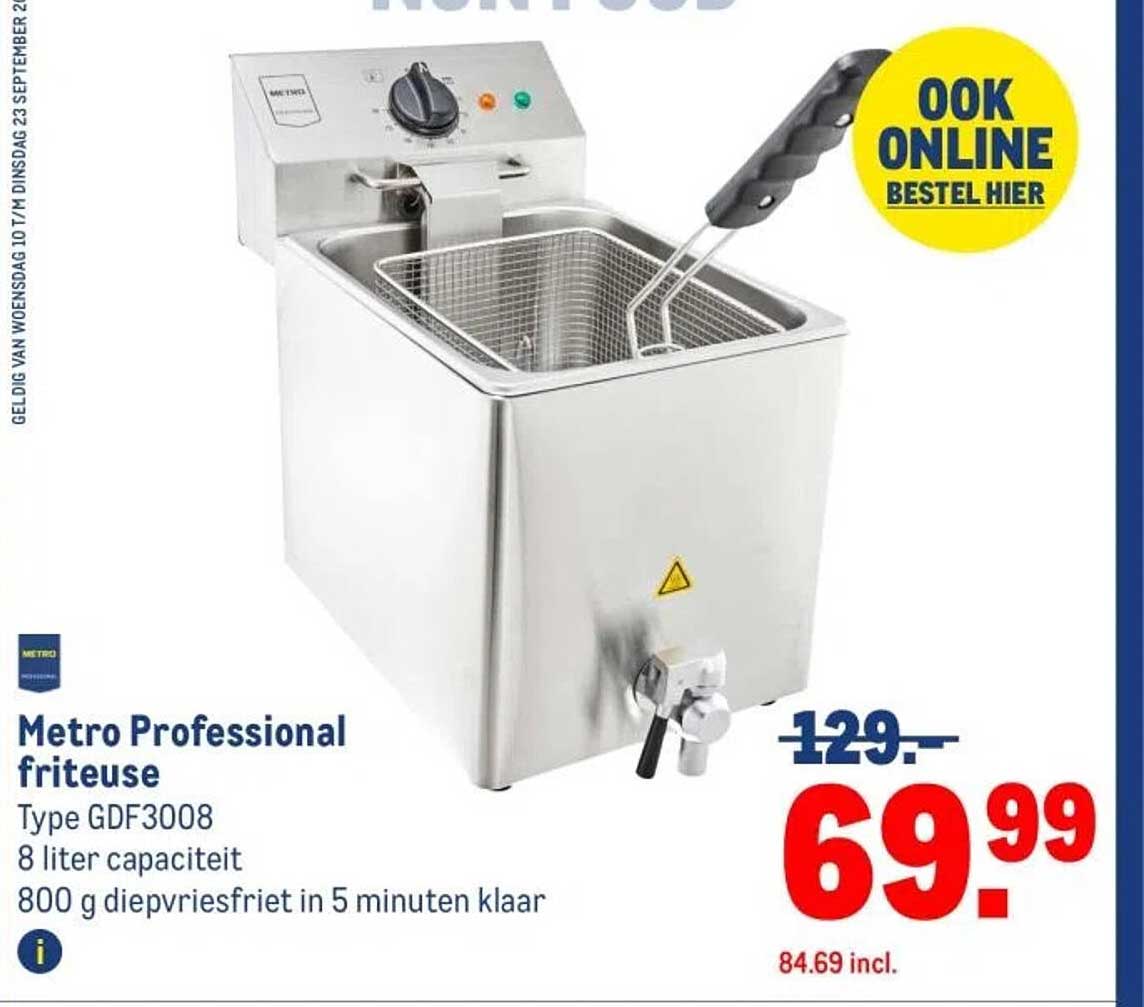 Metro Professional friteuse