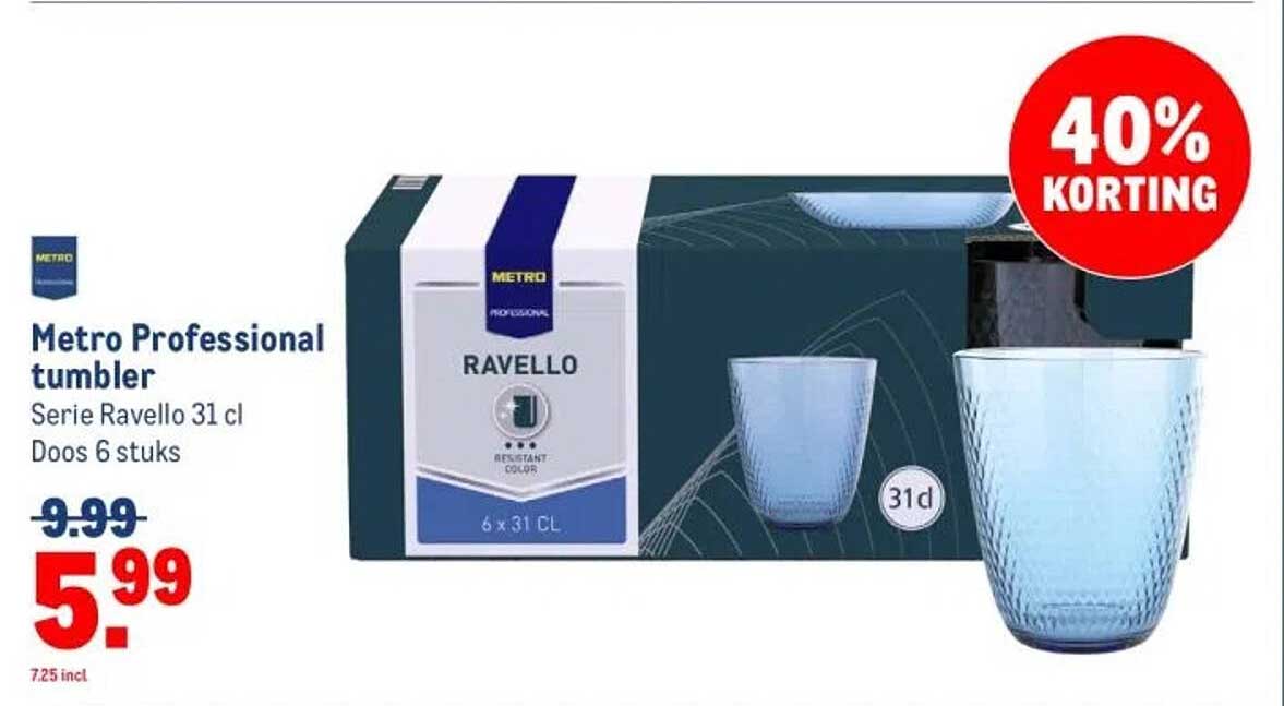 Metro Professional tumbler