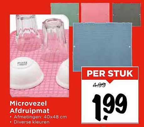Microvezel Afdrupimat