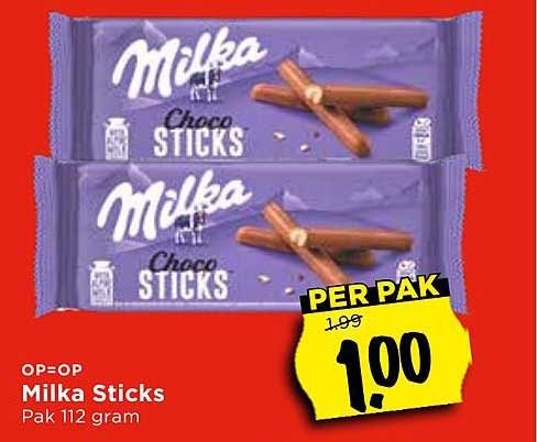 Milka Sticks Pak 112 gram