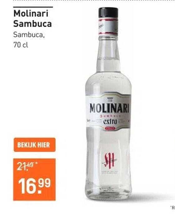 Molinari Sambuca, 70 cl