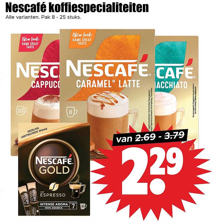 Nescafé koffiespecialiteiten