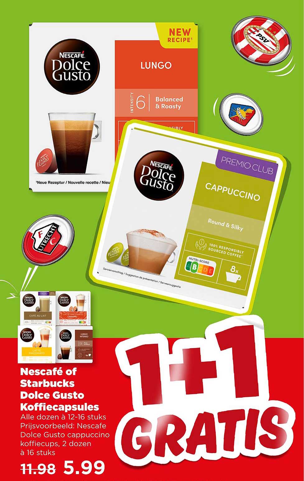 Nescafé of Starbucks Dolce Gusto Koffiecapsules