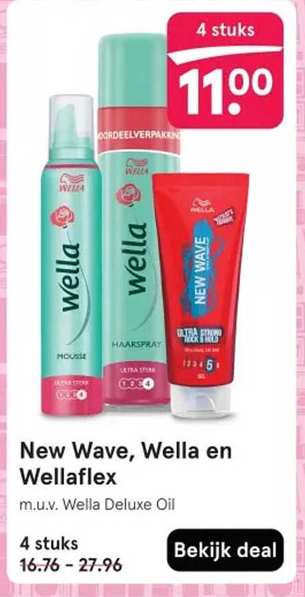 New Wave, Wella en Wellaflex