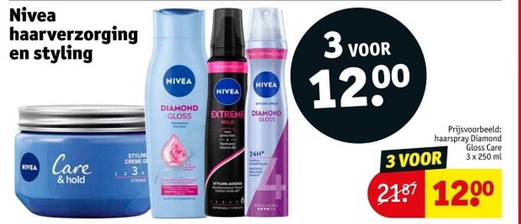 Nivea haarverzorging en styling