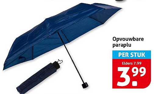 Opvouwbare paraplu