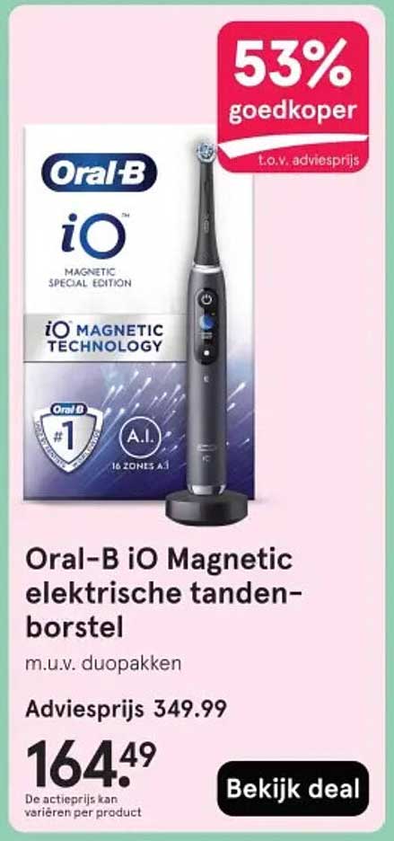 Oral-B iO Magnetic elektrische tandenborstel