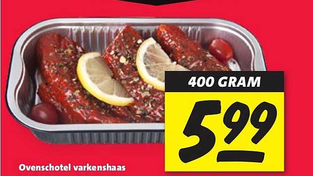 Ovenschotel varkenshaas