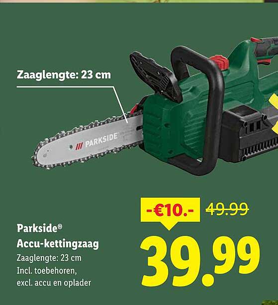 Parkside® Accu-kettingzaag
