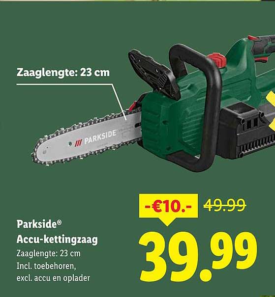 Parkside® Accu-kettingzaag