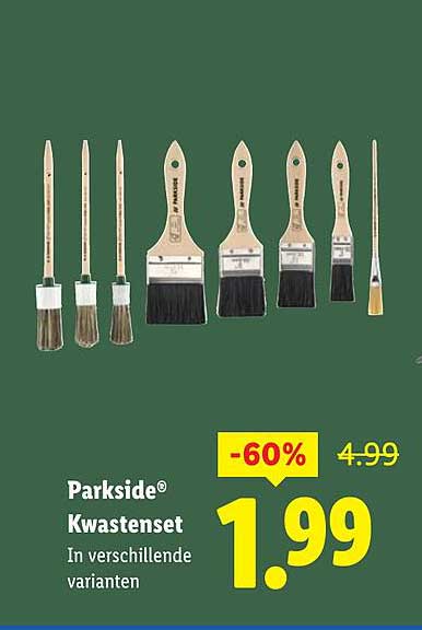 Parkside® Kwastenset