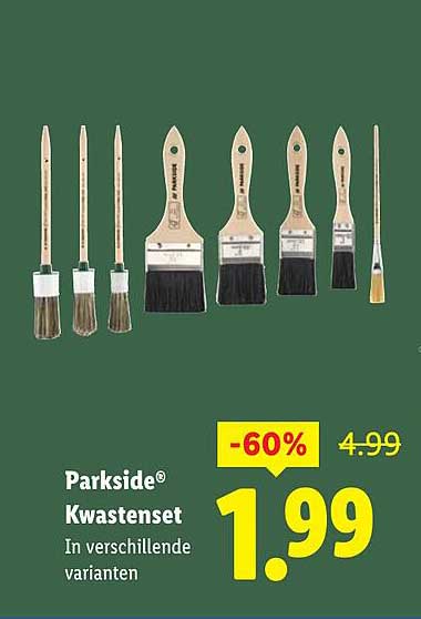 Parkside® Kwastenset