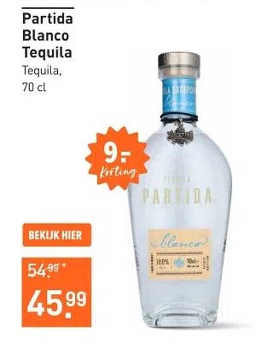 Partida Blanco Tequila