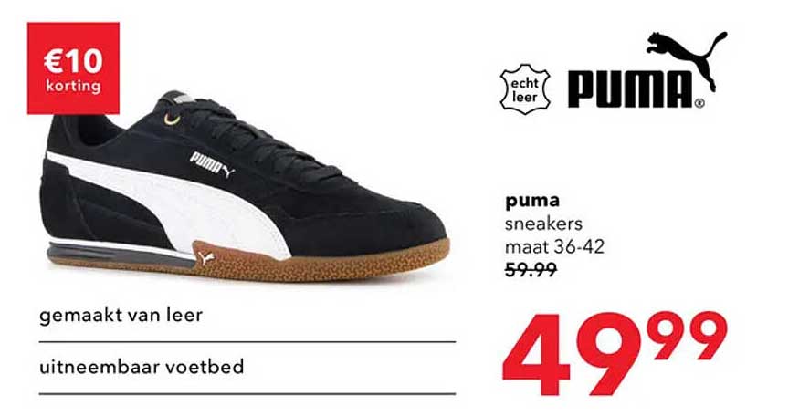 Puma sneakers maat 36-42