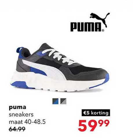 puma sneakers maat 40-48.5