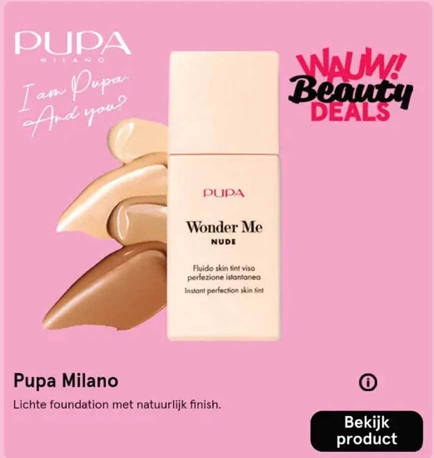 Pupa Milano Wonder Me Nude