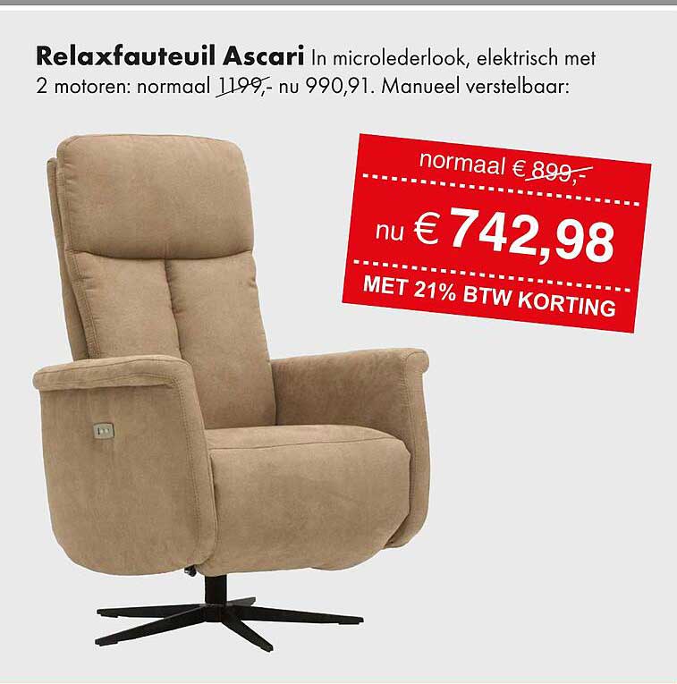 Relaxfauteuil Ascari
