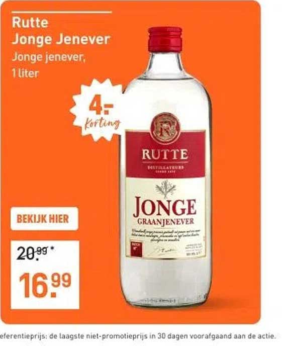 Rutte Jonge Jenever