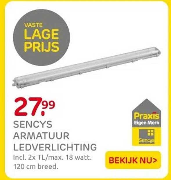 SENCYS ARMATUUR LEDVERLICHTING
