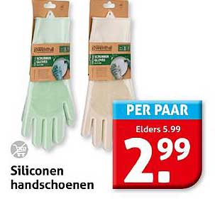 Siliconen handschoenen