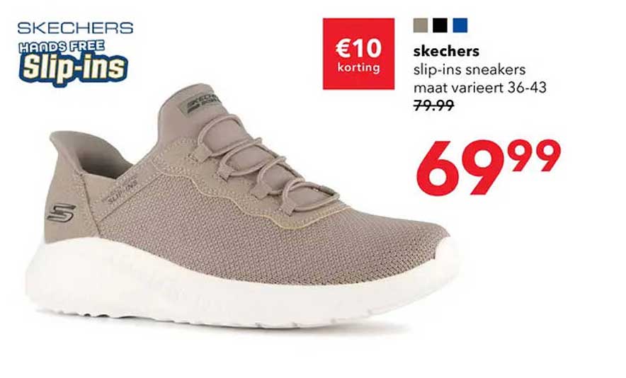 Skechers slip-ins sneakers maat varieert 36-43