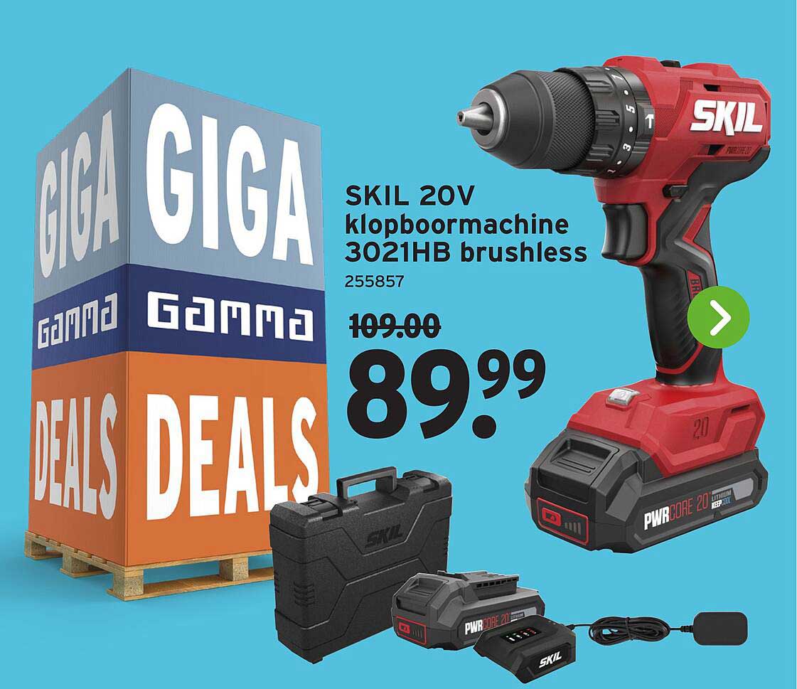 SKIL 20V klopboormachine 3021HB brushless