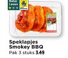 Speklapjes Smokey BBQ