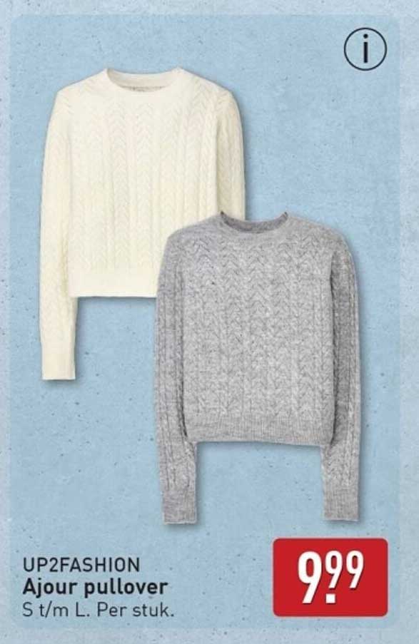 UP2FASHION Ajour pullover