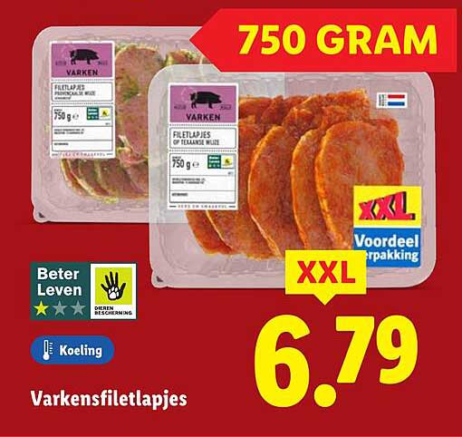 Varkensfiletlapjes