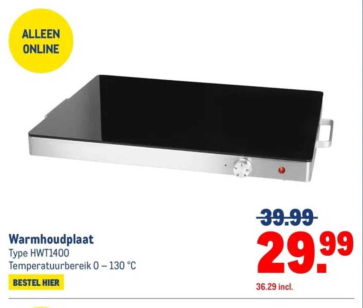Warmhoudplaat