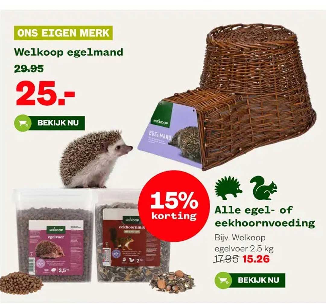 Welkoop egelman
