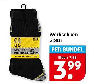 Werksokken 5 paar