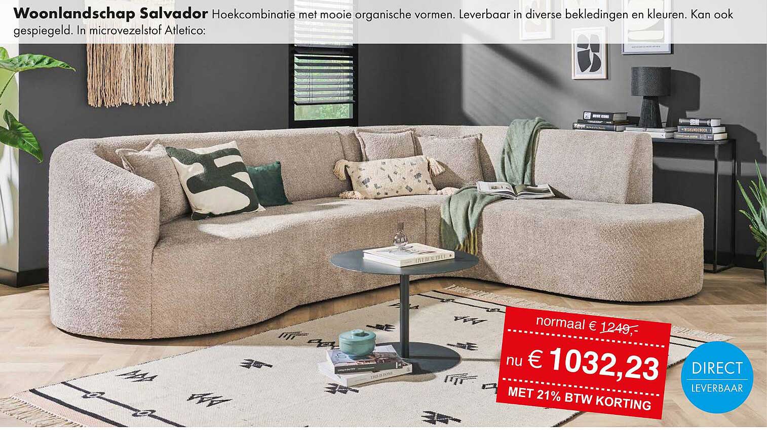 Woonlandschap Salvador Hoekcombinatie