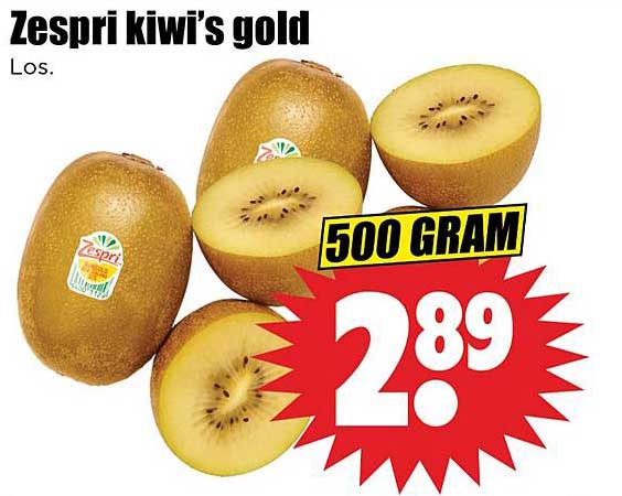 Zespri kiwi's gold
