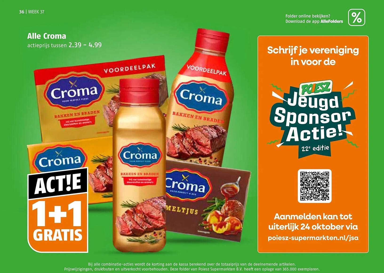 Alle Croma 1+1 GRATIS