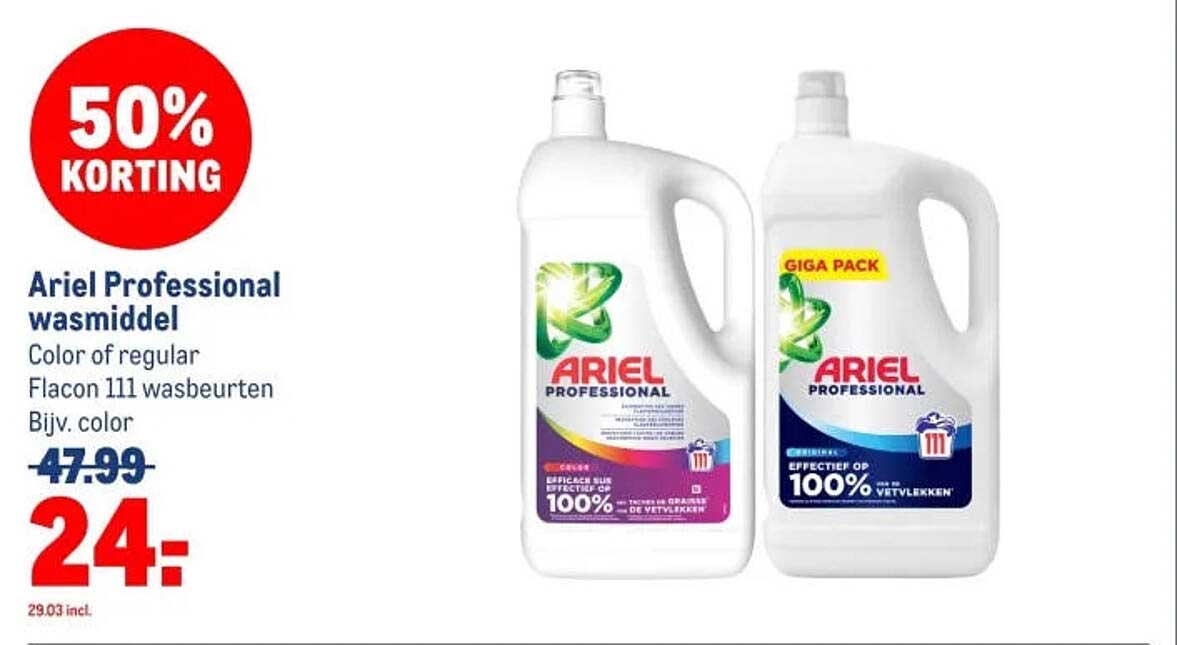 Ariel Professional wasmiddel