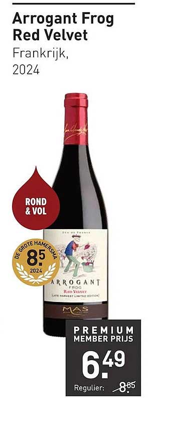Arrogant Frog Red Velvet