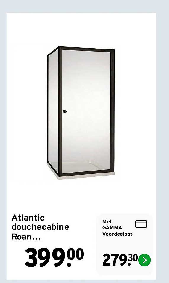 Atlantic douchecabine Roan...