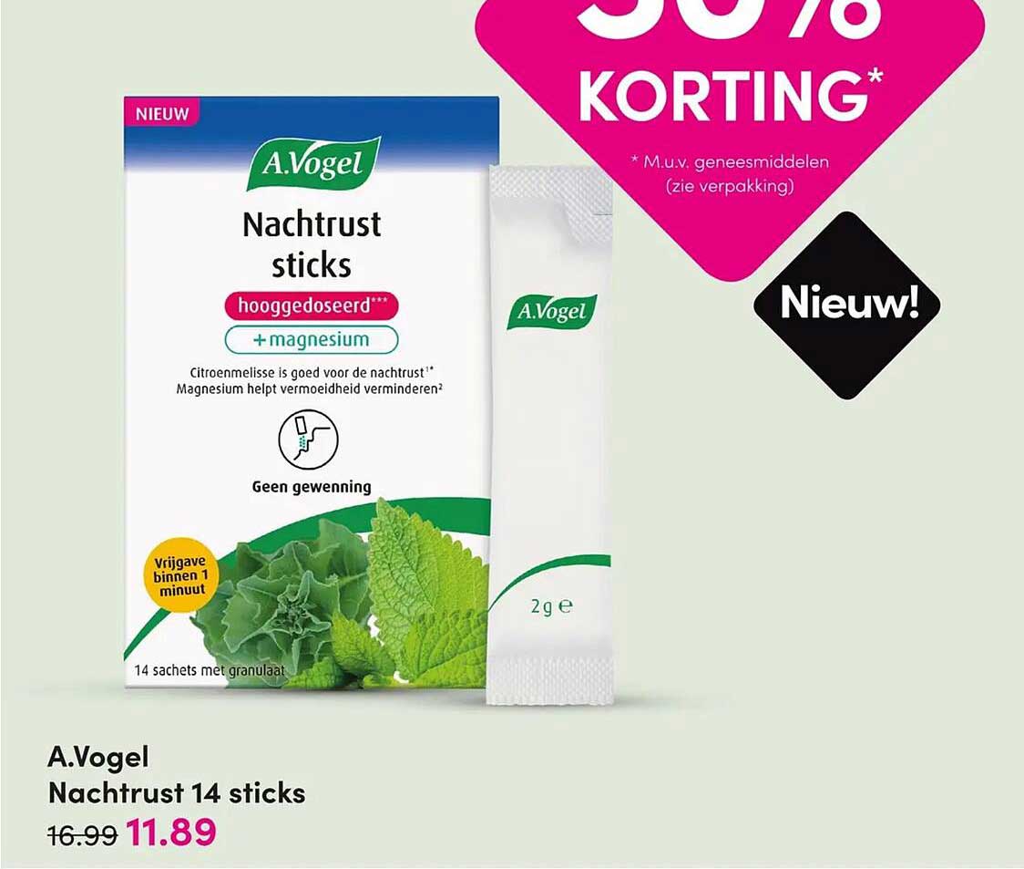 A.Vogel Nachtrust 14 sticks