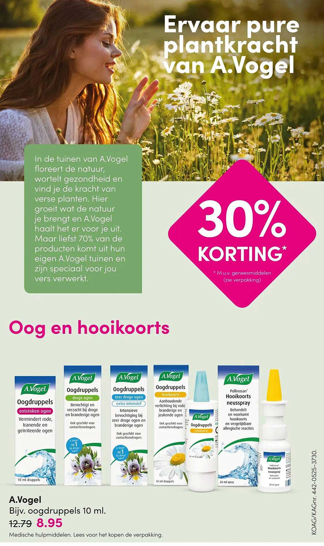 A.Vogel Oog en hooikoorts 30% KORTING