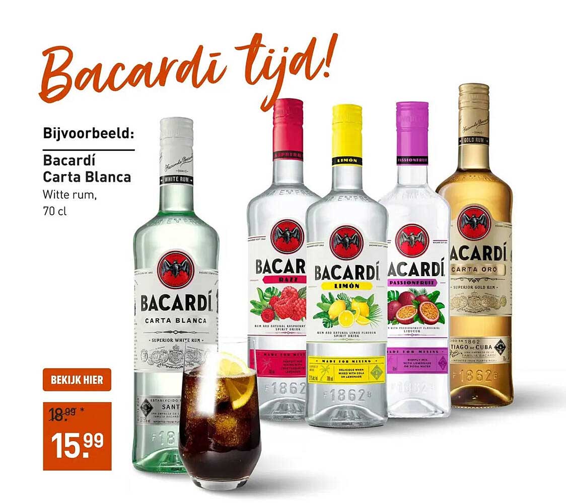 Bacardí tijd!