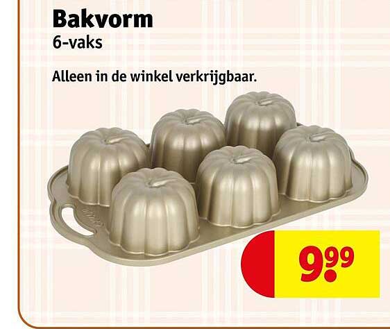 Bakvorm 6-vaks