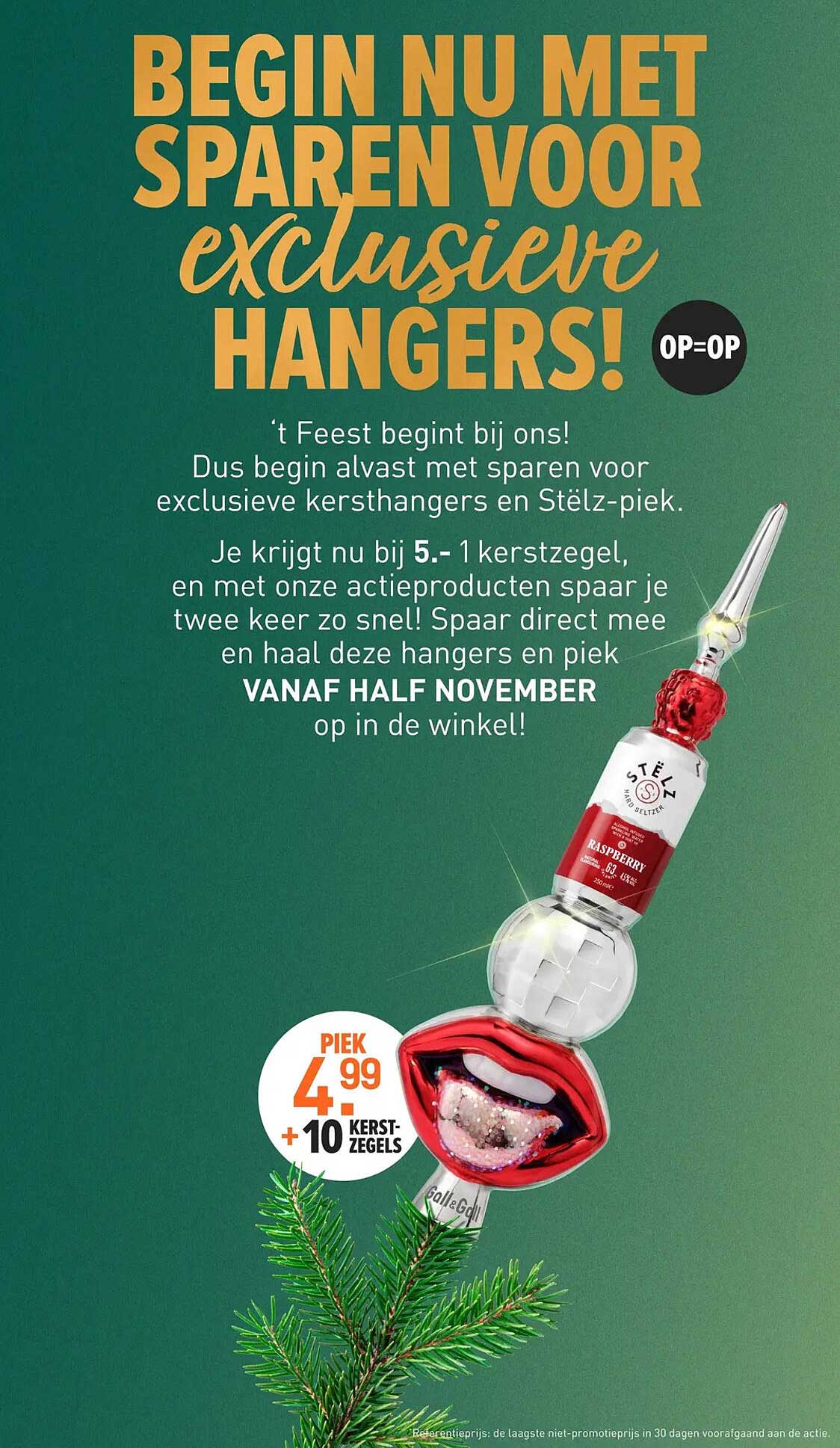 Begin nu met sparen voor exclusieve hangers!