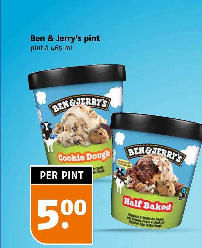 Ben & Jerry's pint